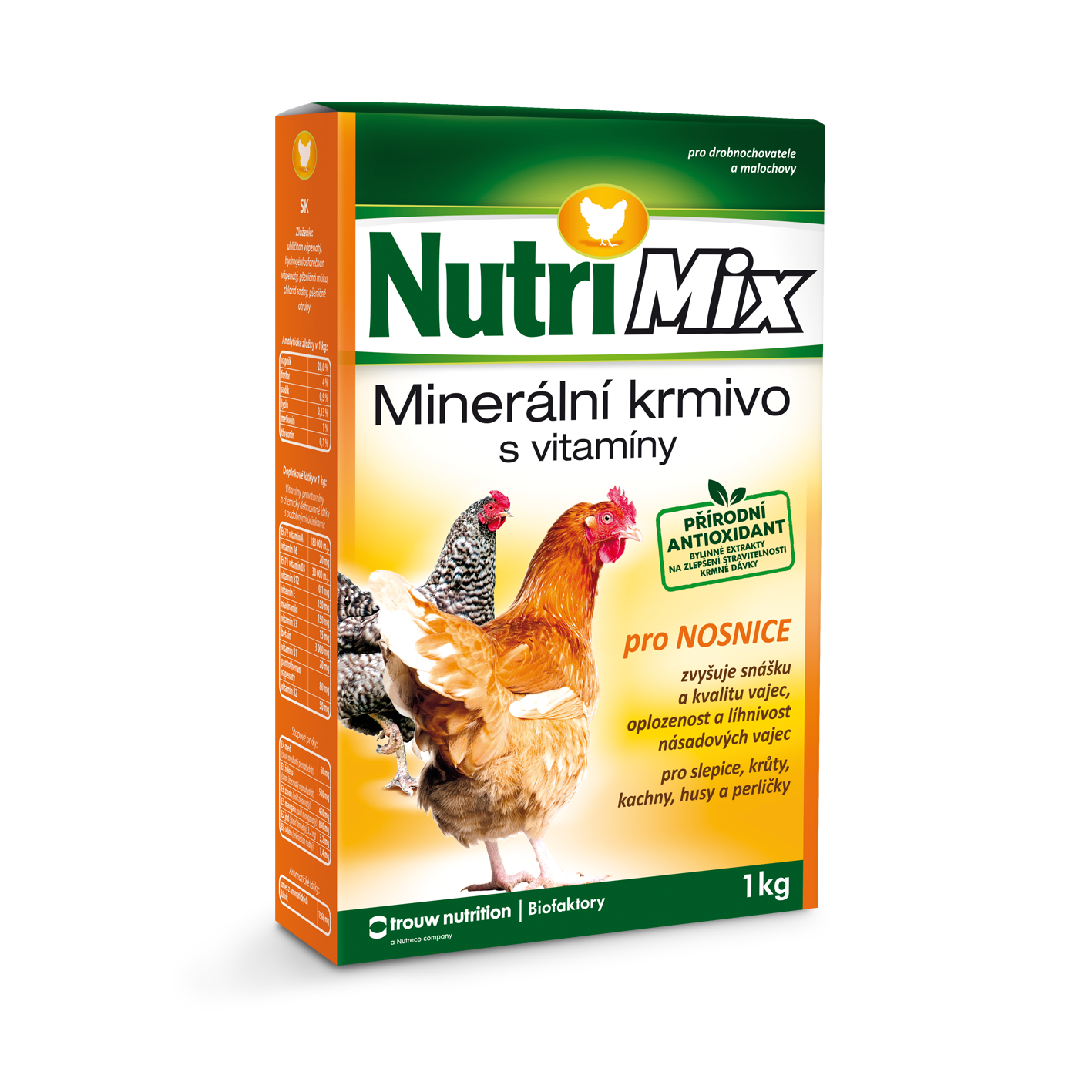 Nutri Mix BIOFAKTORY pro nosnice 1kg